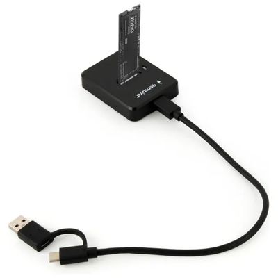 Gembird DD-U3M2 Docking Station USB-C per SSD M.2 SATA/NVMe