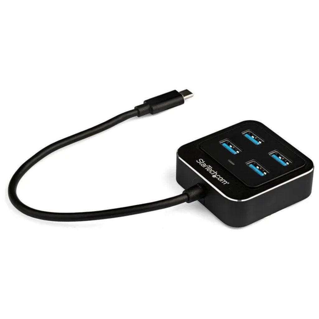 STARTECH.COM StarTech HB31C4AB Hub USB-C a 4 porte USB 3.2 Gen 2 10Gbps colore Nero