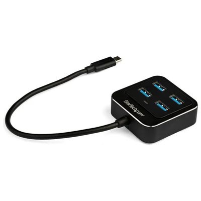 STARTECH.COM StarTech HB31C4AB Hub USB-C a 4 porte USB 3.2 Gen 2 10Gbps colore Nero