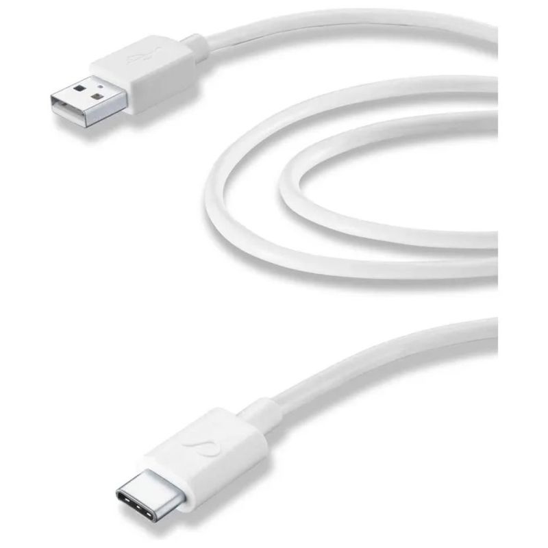 Cellularline Cavo USB-A a USB-C 2 m Bianco Cellularline Cavo USB-A a USB-C 2 m Bianco