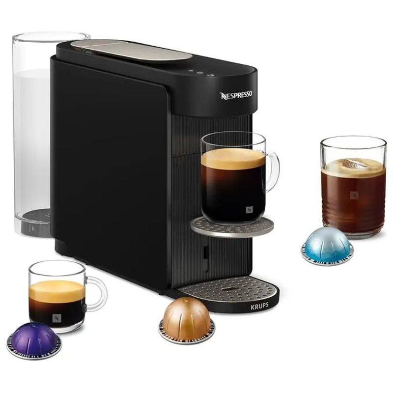 Krups Nespresso Vertuo Up XN9408 – Macchina da caffè a capsule, 1,4 L, 1100 W, nera
