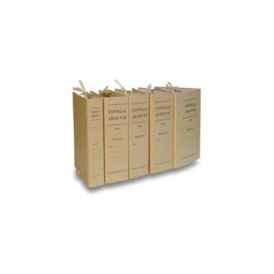 Brefiocart Faldoni con Lacci Incollati 25 × 35 cm, Dorso 4 cm, Beige – Confezione da 25 Brefiocart Faldoni con Lacci Incollati 25 × 35 cm, Dorso 4 cm, Beige – Confezione da 25