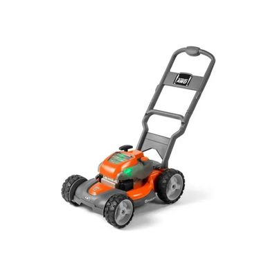 Husqvarna Tagliaerba Giocattolo con Luci e Suoni, Grigio e Arancio