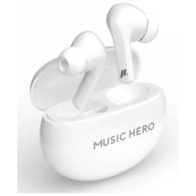 SBS X-BEAT Auricolari True Wireless Bluetooth In-Ear con Custodia di Ricarica, Bianchi