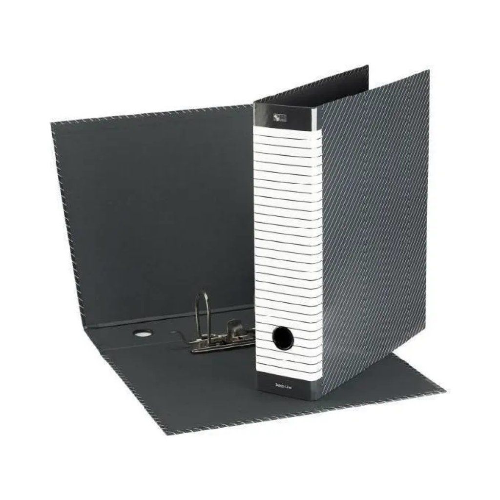 Esselte Delsoline DS8 – Confezione da 6 registratori grigi