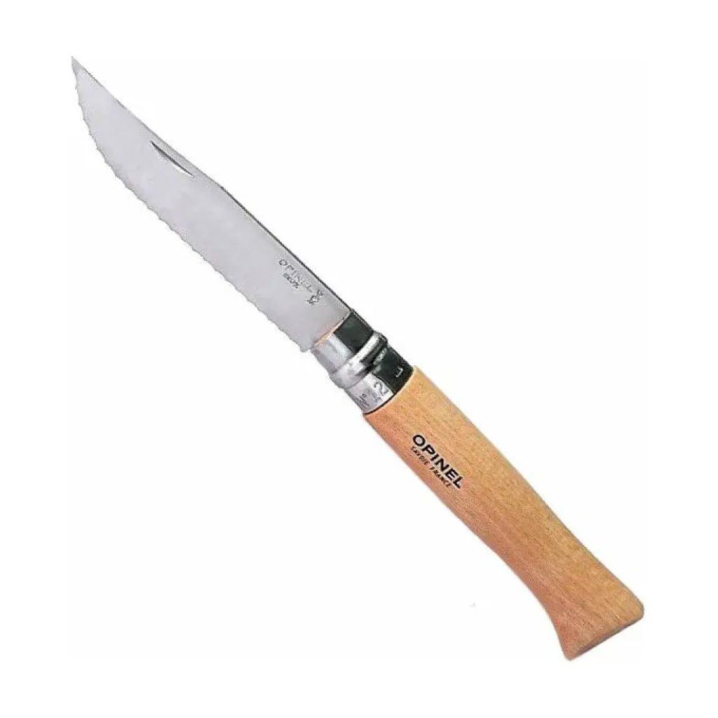 Opinel N.12 Virobloc – Coltello pieghevole seghettato