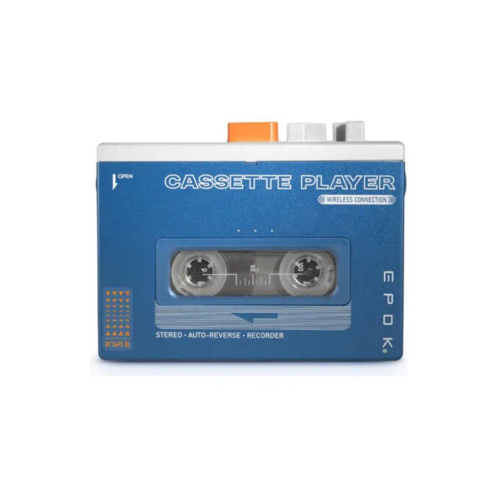 BIG BEN BIGBEN Epok Rewind+ Lettore e Registratore di Cassette Bluetooth Blu