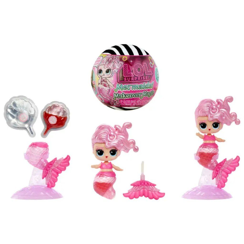 MGA ENTERTAINMENT L.O.L. Surprise! Mermaids! Makeover Magic Tots – Mini Bambola
