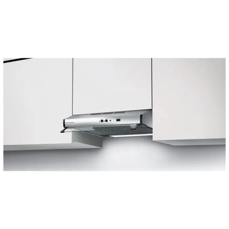 Faber Flamina TCH05 SS16A 741 – Cappa da incasso 60 cm, acciaio inox