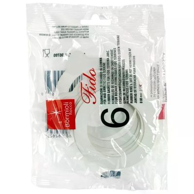 Bormioli Rocco Fido, set 6 guarnizioni in gomma per terrine 13 cm