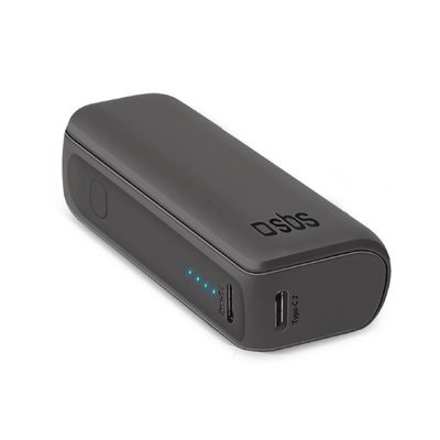 SBS Power Bank SBS NanoTube 5000 mAh 10 W USB-C Nero SBS Power Bank SBS NanoTube 5000 mAh 10 W USB-C Nero