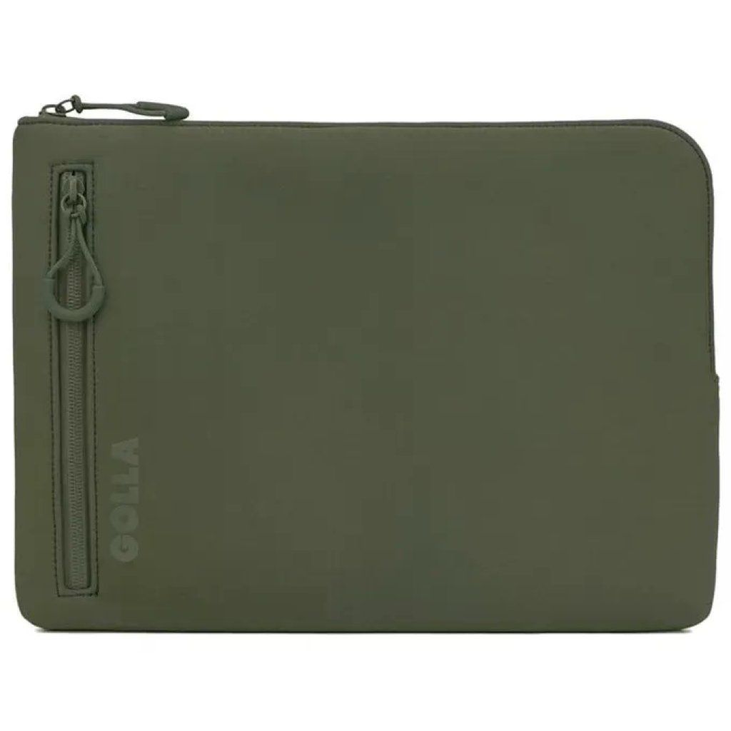 GOLLA Metro 601657 – Custodia notebook 14″ verde in neoprene