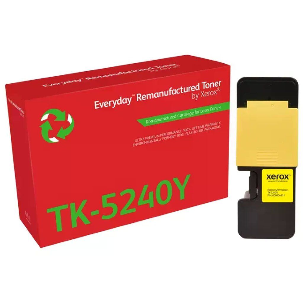 XEROX Toner rigenerato Xerox Everyday giallo compatibile Kyocera TK-5240Y, 3.000 pagine
