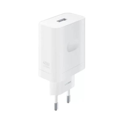 REALME Caricabatterie da Parete Realme SuperVOOC 45W USB-A Bianco REALME Caricabatterie da Parete Realme SuperVOOC 45W USB-A Bianco