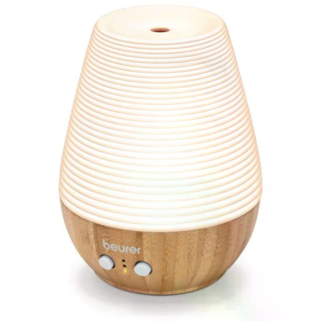 Beurer LA 40 Diffusore di Aromi a Ultrasuoni, 180 ml, LED e Spegnimento Automatico