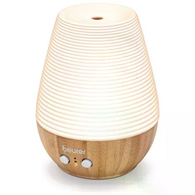 Beurer LA 40 Diffusore di Aromi a Ultrasuoni, 180 ml, LED e Spegnimento Automatico