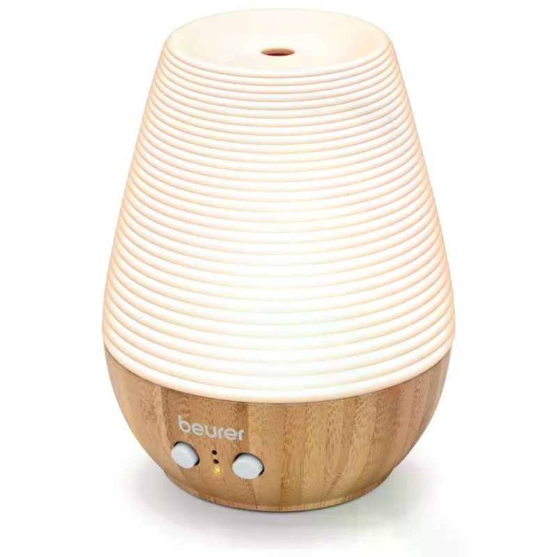 Beurer LA 40 Diffusore di Aromi a Ultrasuoni, 180 ml, LED e Spegnimento Automatico