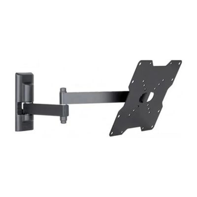 Meliconi Flatstyle FDR200 Staffa TV da Parete Orientabile 26–45″, 25 kg, VESA 200×200, Nera