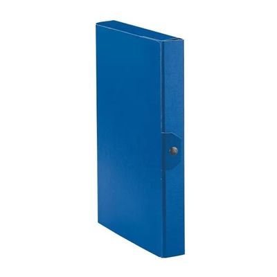 Esselte Eurobox, 5 scatole portadocumenti blu, dorso 4 cm Esselte Eurobox, 5 scatole portadocumenti blu, dorso 4 cm