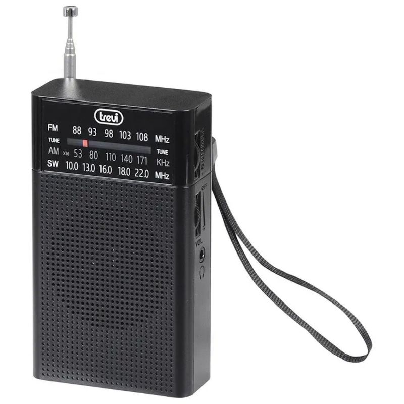Trevi RA 7F15 Radiolina Portatile Nera FM/AM