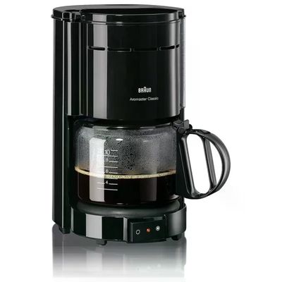 Braun Aromaster Classic KF47BK – Macchina da caffè a filtro, 10 tazze, 1000 W, nera
