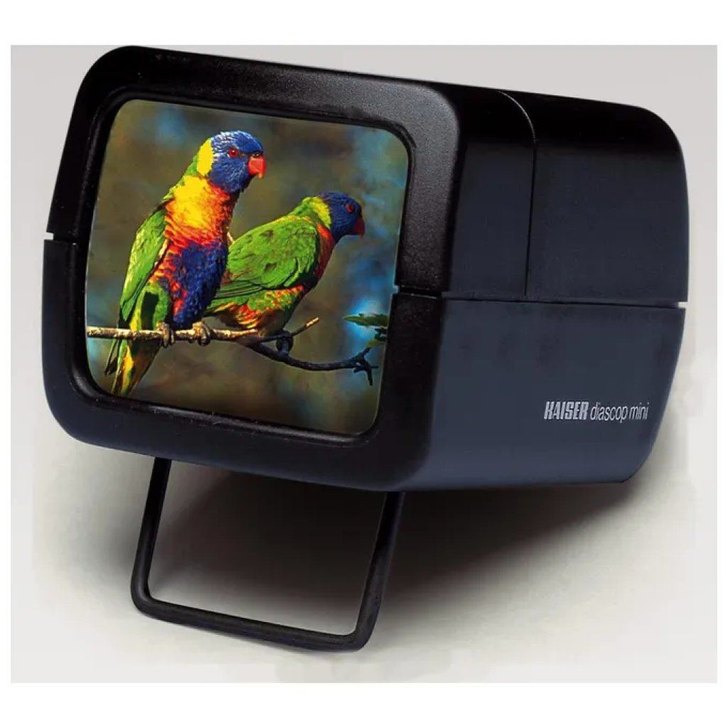 KAISER FOTOTECHNIK KAISER Diascop Mini 3 – Visore per diapositive 3x