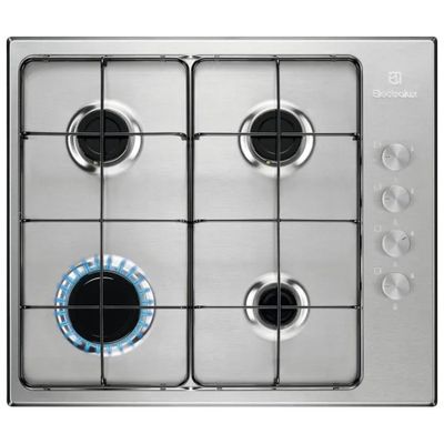 Electrolux KGS6404SX Piano Cottura a Gas 60 cm Inox