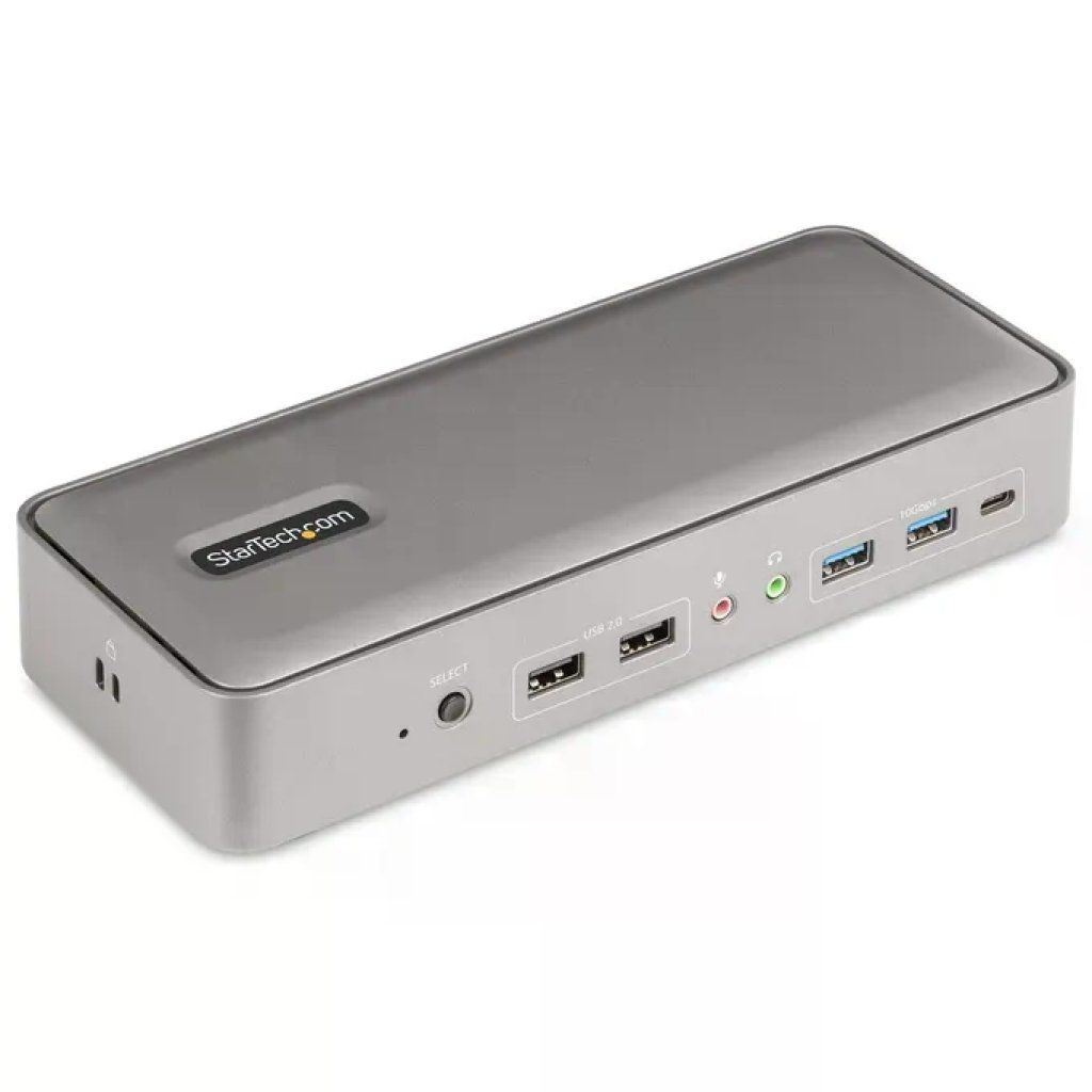 StarTech.com Docking Station KVM USB-C per 2 Laptop, Dual Display 4K 60Hz StarTech.com Docking Station KVM USB-C per 2 Laptop, Dual Display 4K 60Hz