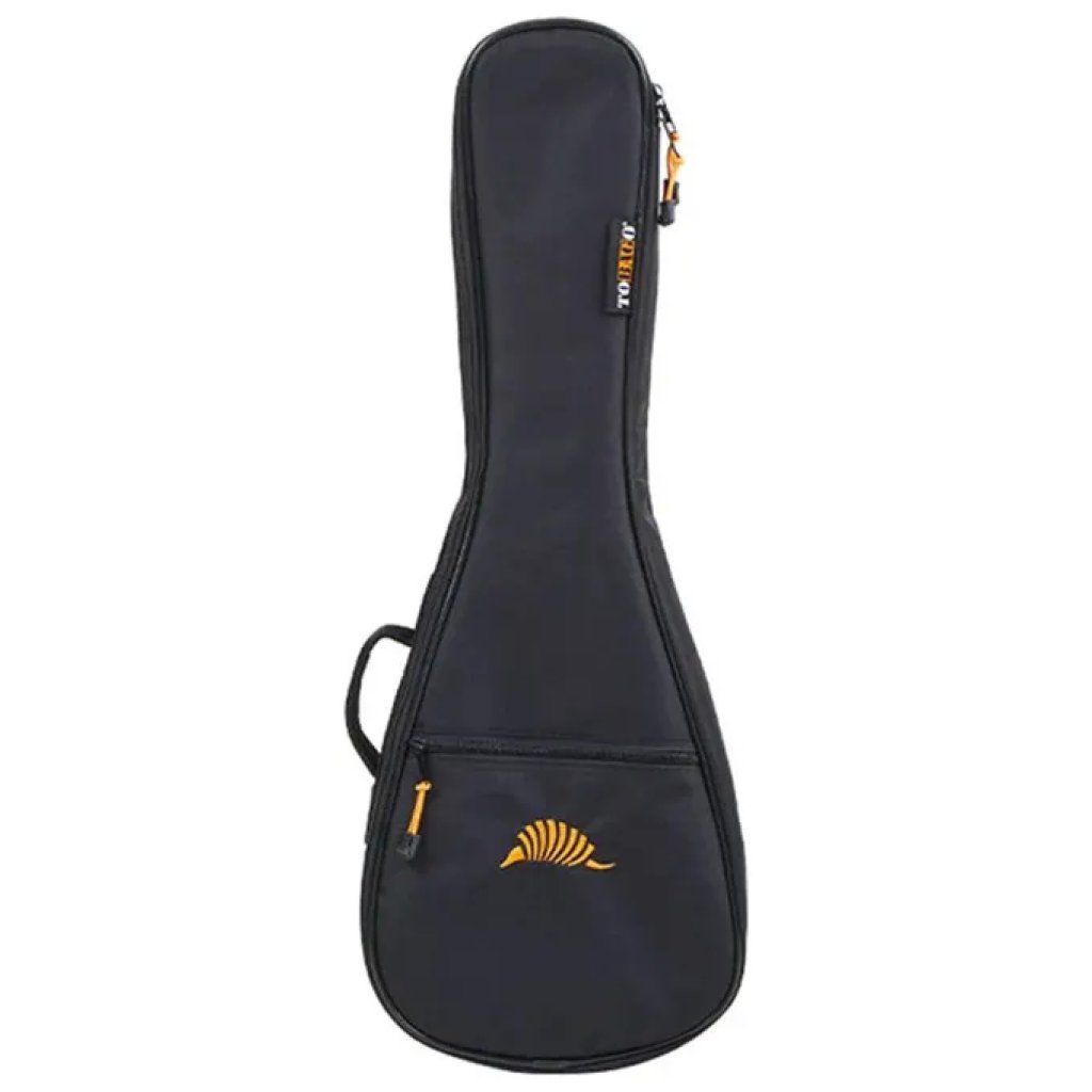 Tobago U35S B – Custodia morbida nera per ukulele soprano