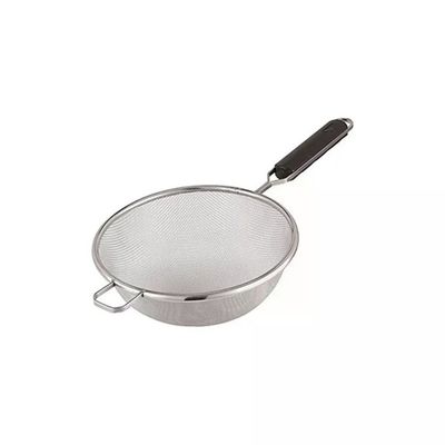 ILSA Scolapasta a Doppia Rete in Acciaio Inox, 24 cm