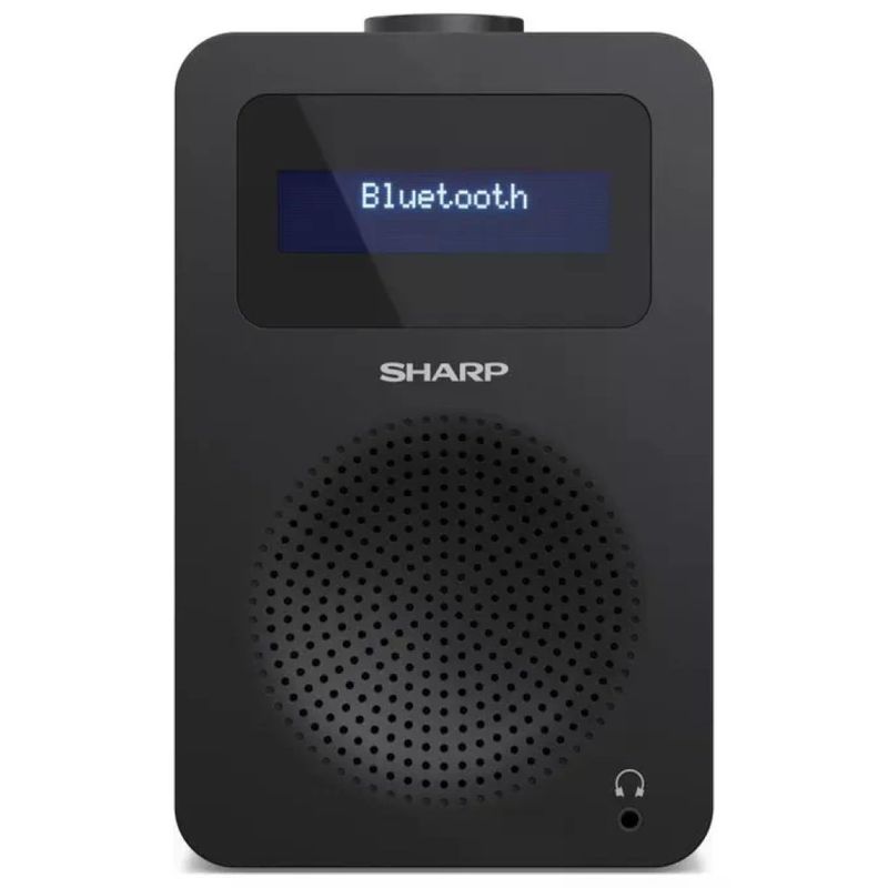Sharp DR-430 Radio Digitale DAB/DAB+ e FM Nera