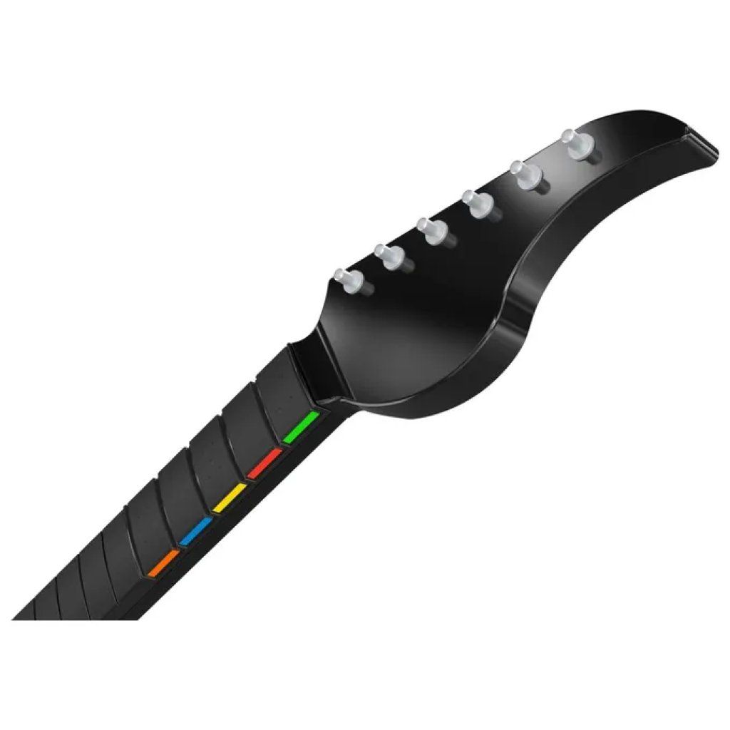 PDP Riffmaster Chitarra Wireless per PC, PS4 e PS5 - Nero e Grigio