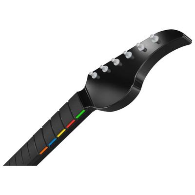 PDP Riffmaster Chitarra Wireless per PC, PS4 e PS5 - Nero e Grigio