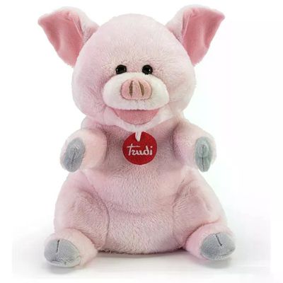 Trudi Puppets Marionetta Maiale in Peluche Rosa 30 cm Trudi Puppets Marionetta Maiale in Peluche Rosa 30 cm
