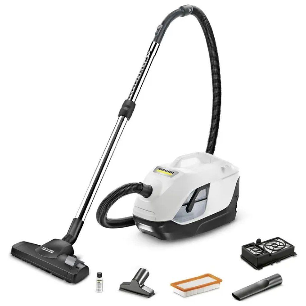 KARCHER Kärcher DS 6 Aspirapolvere a traino con filtro ad acqua e HEPA 13, 650 W, 2 L