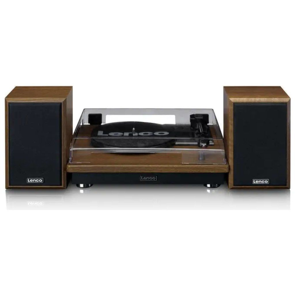 Lenco LS-100WD Giradischi Automatico Bluetooth con Altoparlanti