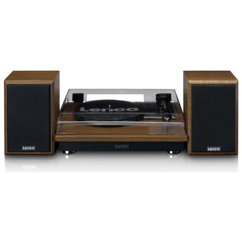 Lenco LS-100WD Giradischi Automatico Bluetooth con Altoparlanti