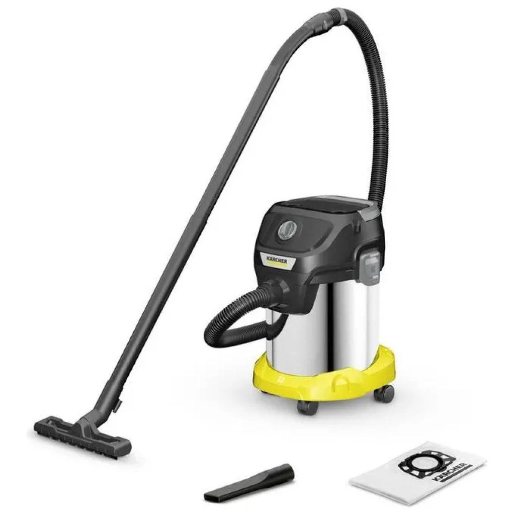 KARCHER Kärcher KWD 3 S V-17/4/20/F Aspirapolvere Bidone Secco e Umido, 17 L, 1000 W