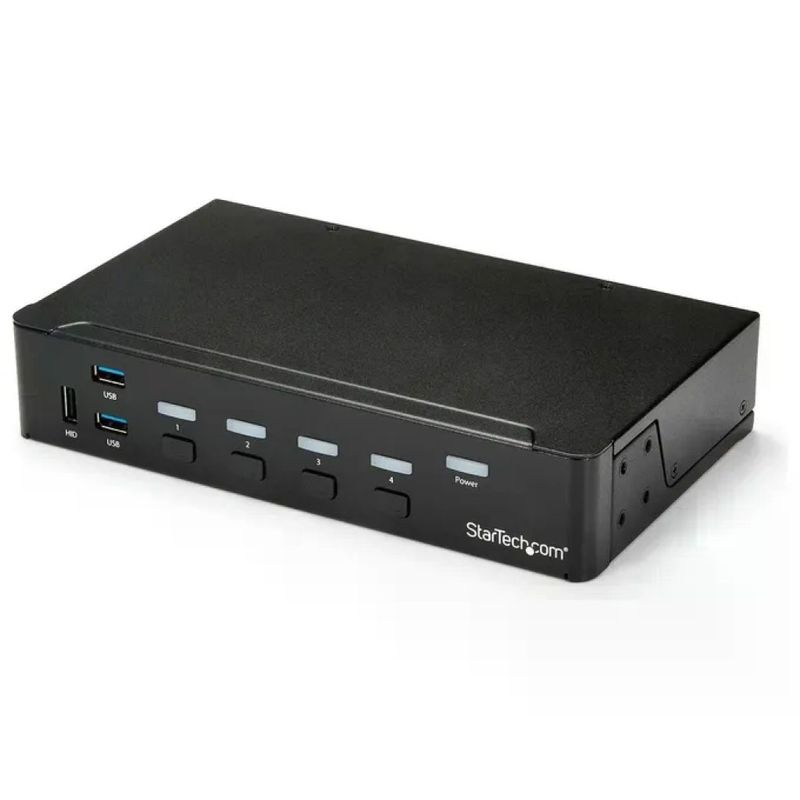 StarTech.com Switch KVM HDMI a 4 porte con hub USB 3.0 e audio