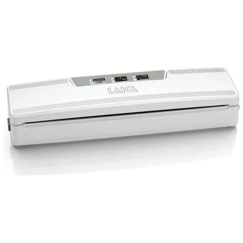Laica VT3210 Macchina per Sottovuoto Automatica 600 mbar 90W Sacchetti 30 cm colore Bianco