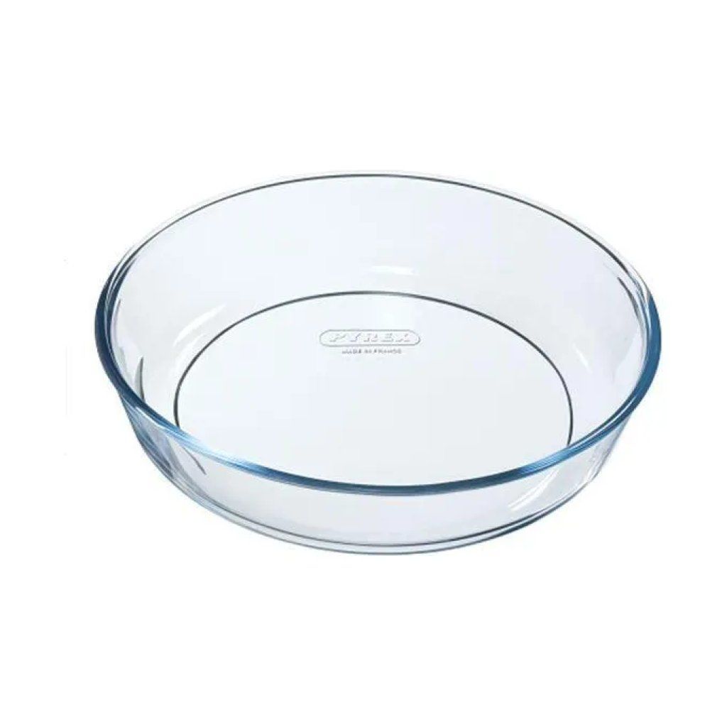 Pyrex Bake&Enjoy 828B – Tortiera tonda in vetro 25 cm, 2,1 L