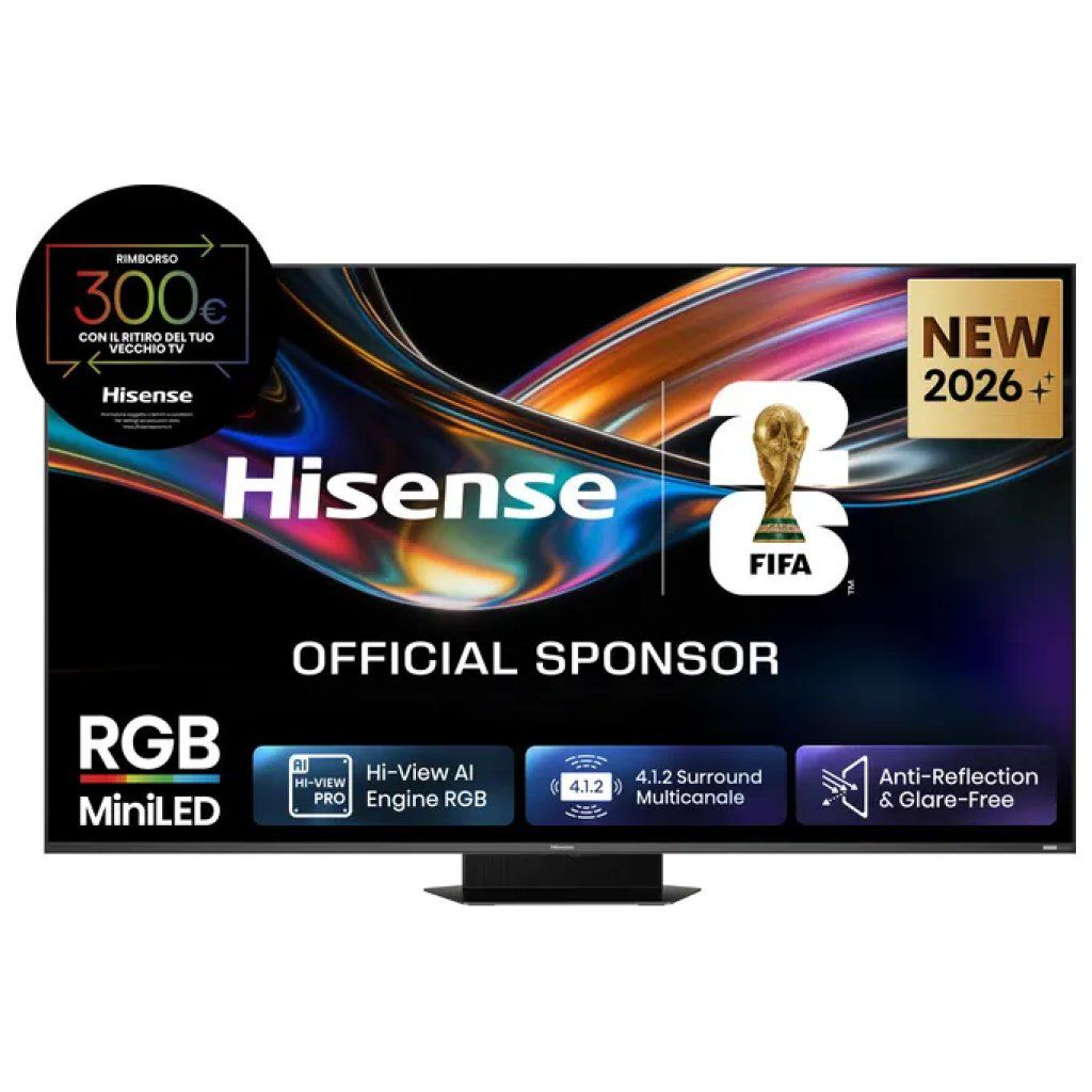 Hisense 65UR9S Smart TV 65” MiniLED RGB 4K 170 Hz Hisense 65UR9S Smart TV 65” MiniLED RGB 4K 170 Hz