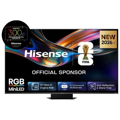 Hisense 65UR9S Smart TV 65” MiniLED RGB 4K 170 Hz Hisense 65UR9S Smart TV 65” MiniLED RGB 4K 170 Hz