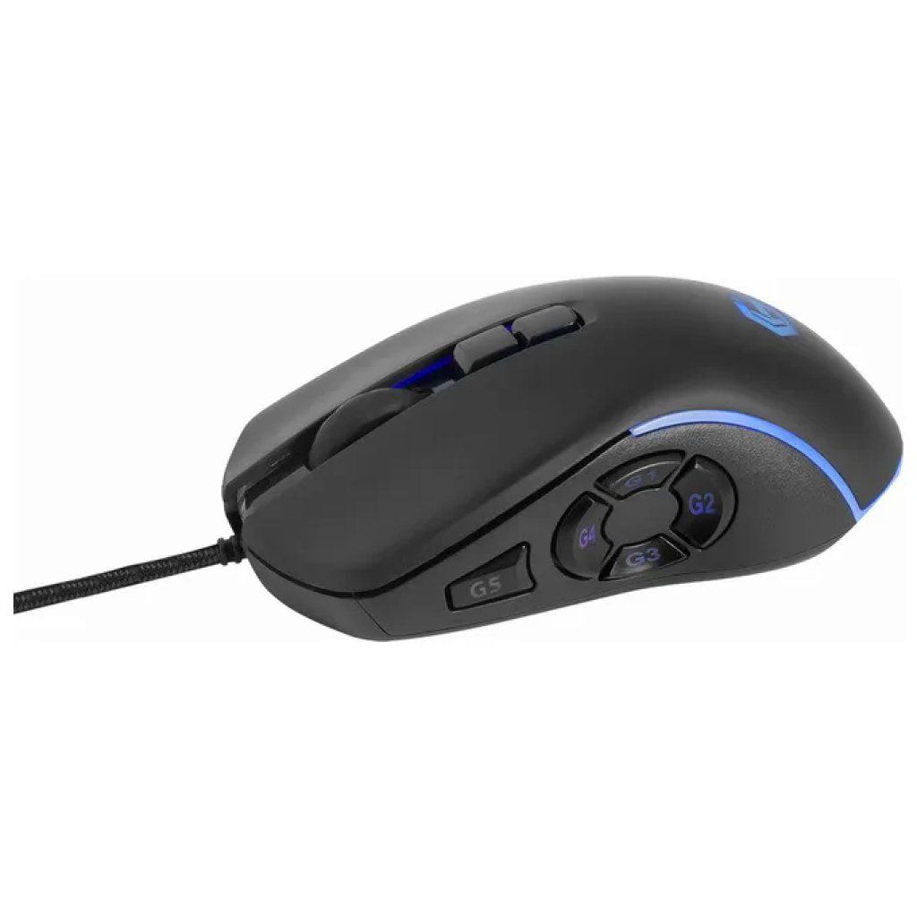 GEMBIRD Mouse Gaming Gembird Ragnar RX500, 12000 DPI, 10 pulsanti, nero