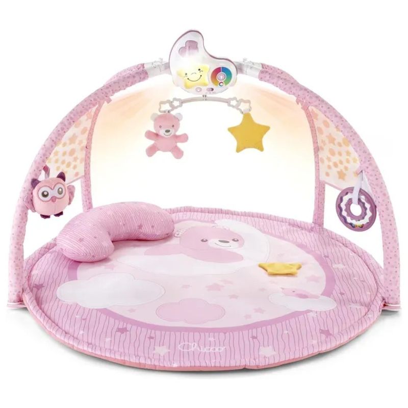 Chicco Palestrina dei Colori 3in1 Rosa con Proiettore e Luce Notturna