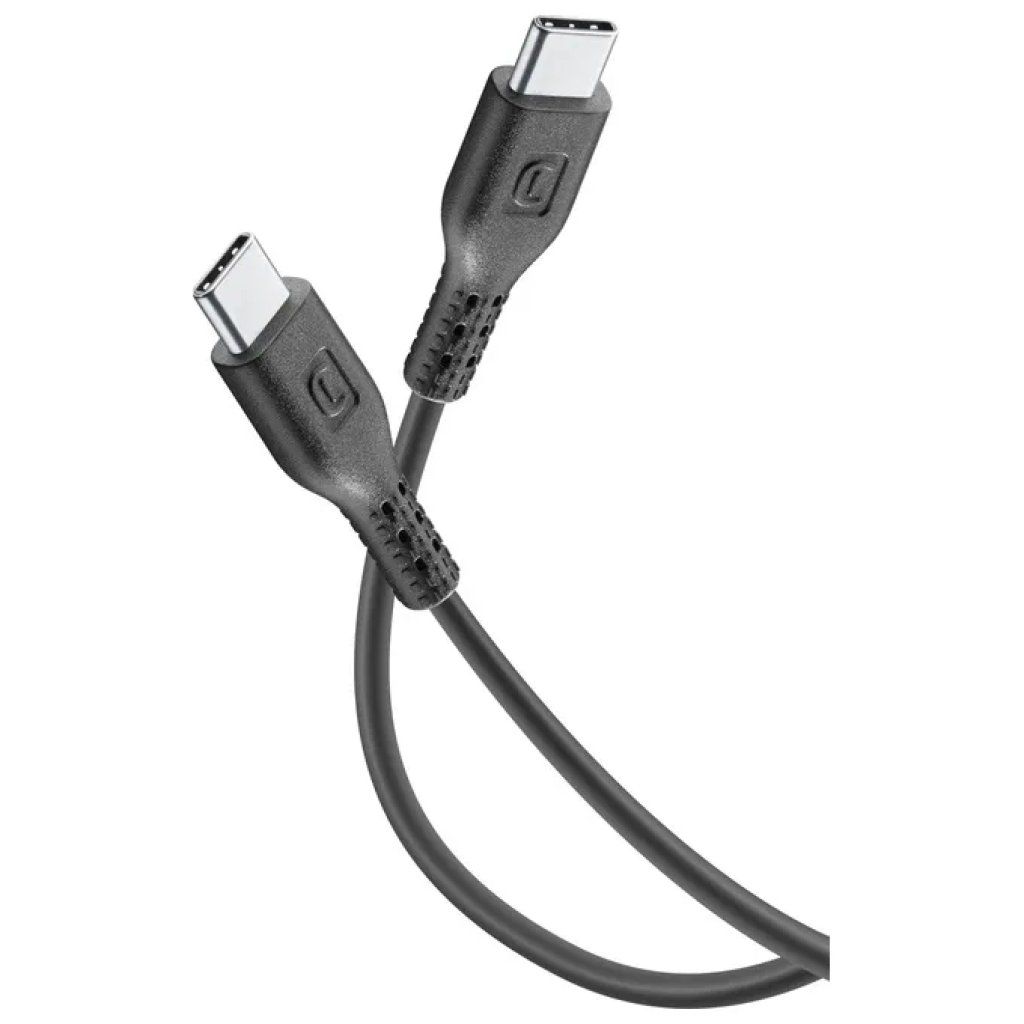 Cellularline Power Cable USB-C a USB-C, 120 cm, Nero