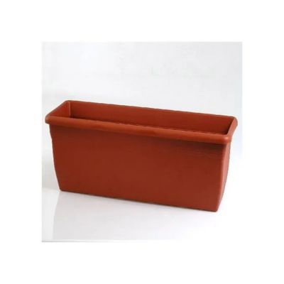 Stefanplast Mediterraneo Balconetta Rettangolare Terracotta 60 cm