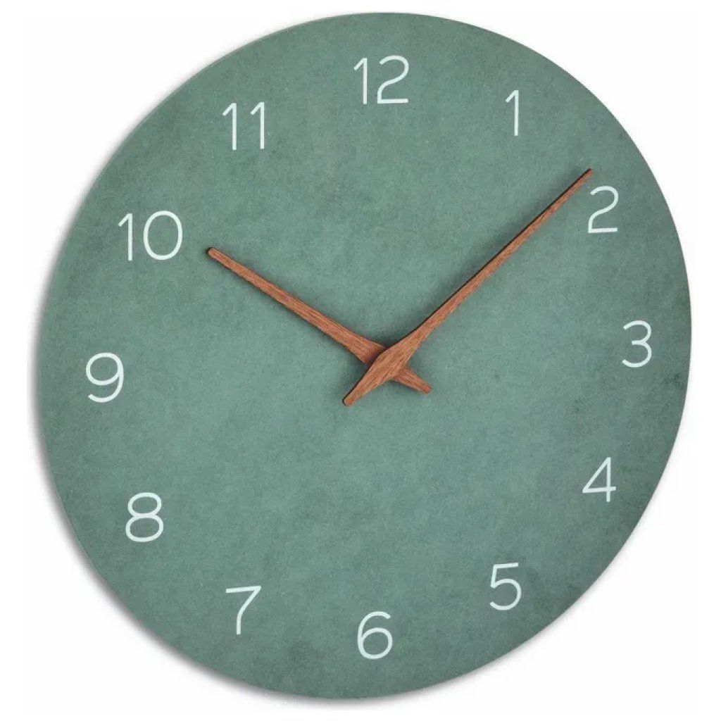 TFA-DOSTMANN TFA Dostmann 60.3054.04 Orologio da Parete Verde Giada, 29,7 cm