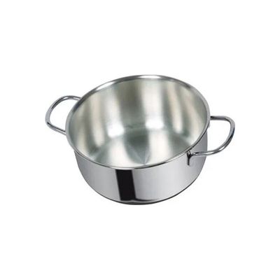 Metalsomma Plus Casseruola in Acciaio Inox con Manici
