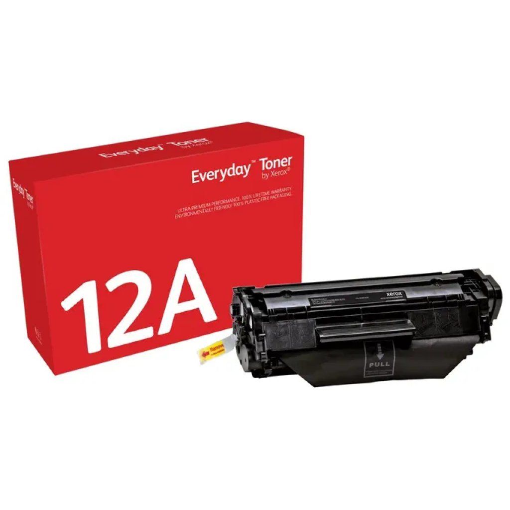 XEROX Toner Xerox Everyday Nero compatibile con HP Q2612A e Canon CRG-104/FX-9/CRG-103, 2000 pagine